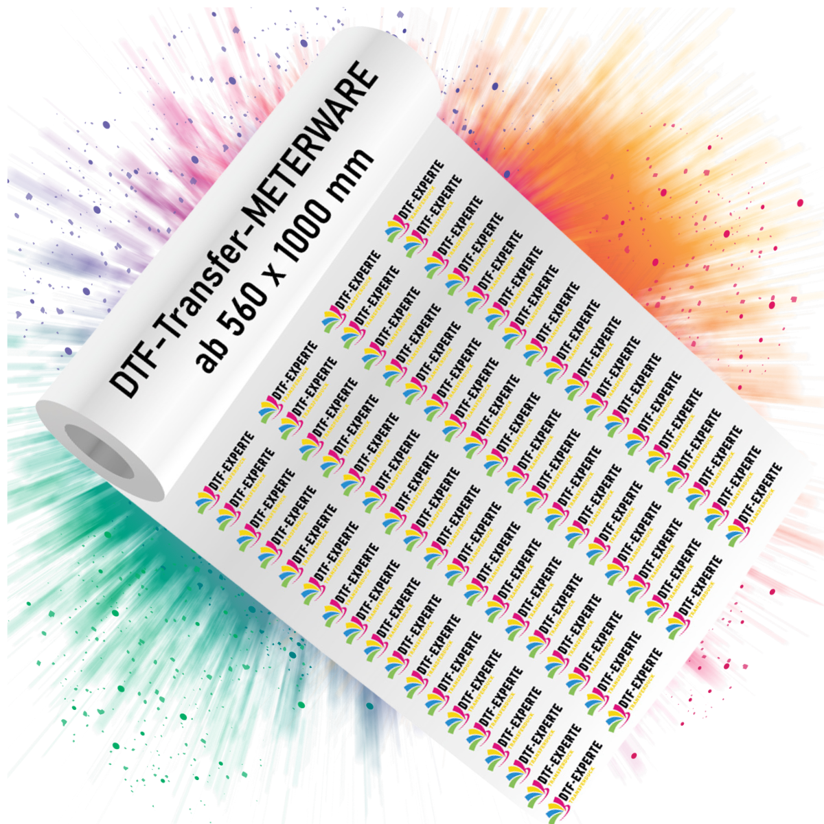 ab 8,29 € DTF-Transfer Hotpeel günstig als Meterware (560 x 1000 mm)