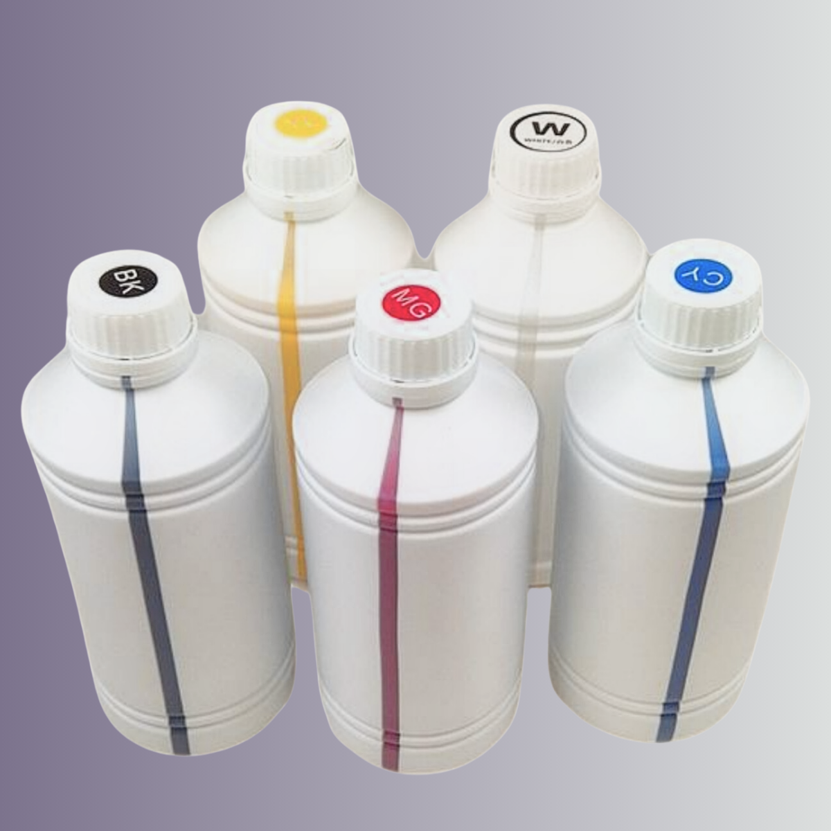 Premium DTF Tinte 1 Liter CMYK Farben