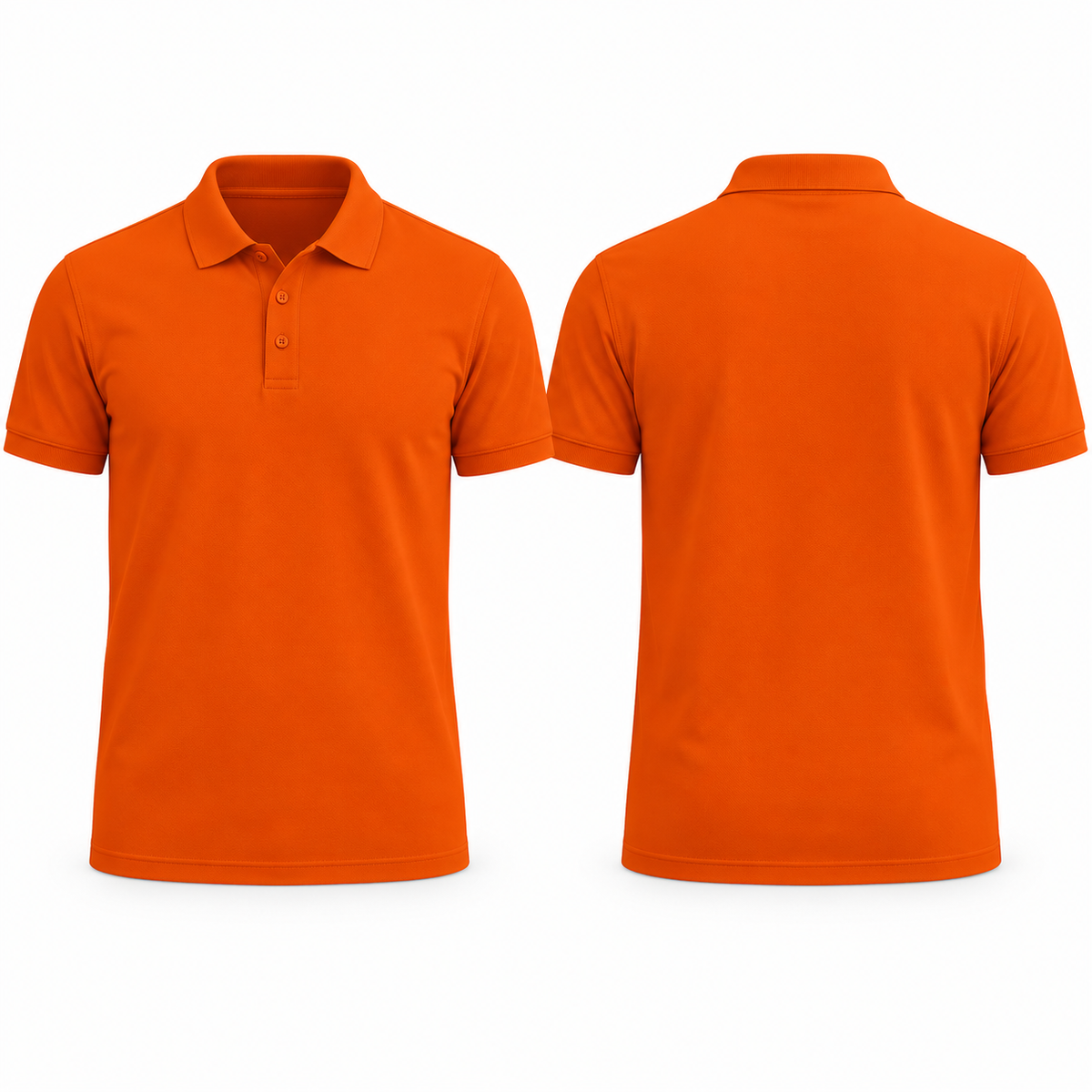Poloshirt mit Logo & Wunschtext – Firmenpolo bedruckt auf Brust und Rücken