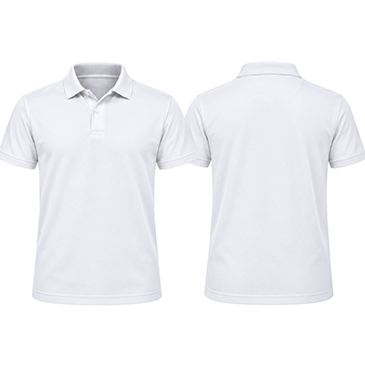 Poloshirt mit Logo & Wunschtext – Firmenpolo bedruckt auf Brust und Rücken