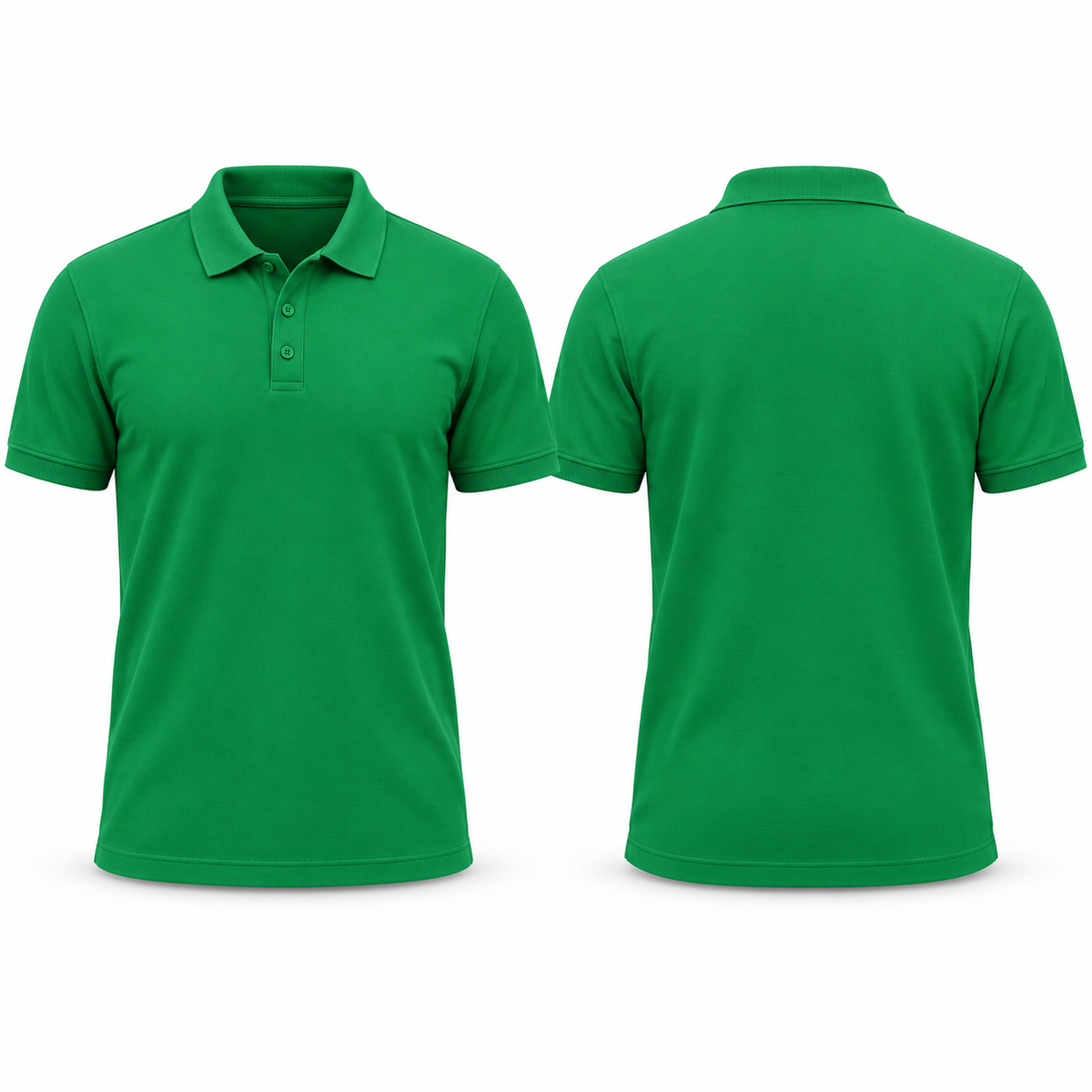 Poloshirt mit Logo & Wunschtext – Firmenpolo bedruckt auf Brust und Rücken