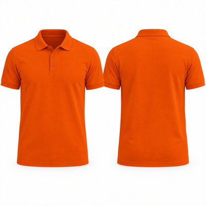 Poloshirt mit Logo & Wunschtext – Firmenpolo bedruckt auf Brust und Rücken